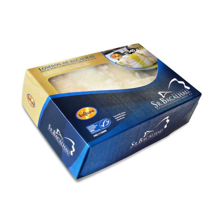 Imagem de Bacalhau Congelado Sr.Bacalhau Lombos 2 P/Pack