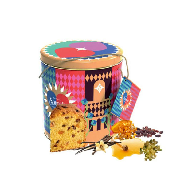 Imagem de Panettone Alto Gourmet Scarpato Lata