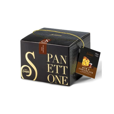 Imagem de Panettone de Chocolate com Rum Scarpato