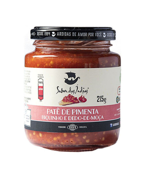 Picture of Pate Biquinho E Dedo De Moca Peper Sabor Das Indias 165g