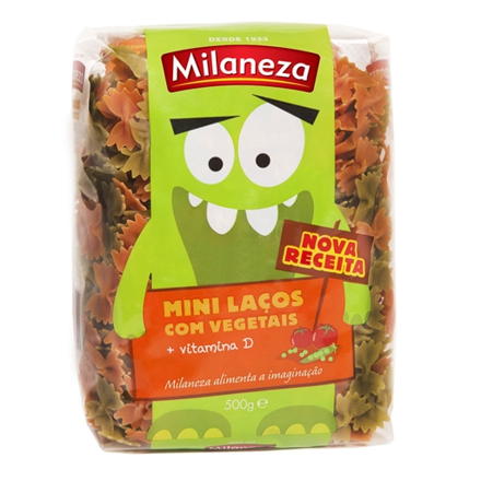 Picture of Milaneza Kids Mini Farfalle With Vegetables Pasta