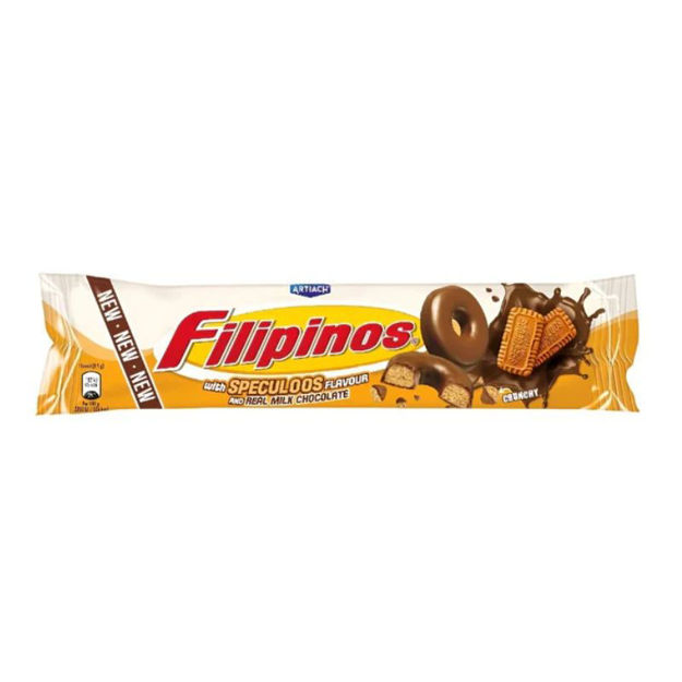 Imagem de Filipinos de Chocolate ao Leite Speculoos128g