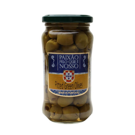 Picture of Paixao Pitted Green Olives 160g