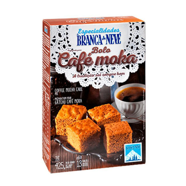 Imagem de Mistura para Bolo de Café Moka Branca de Neve 450g