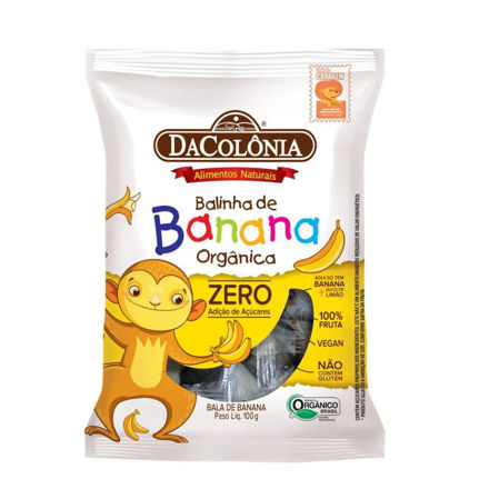 Picture of Dacolônia Organic Banana Zero Sugar Added Candy